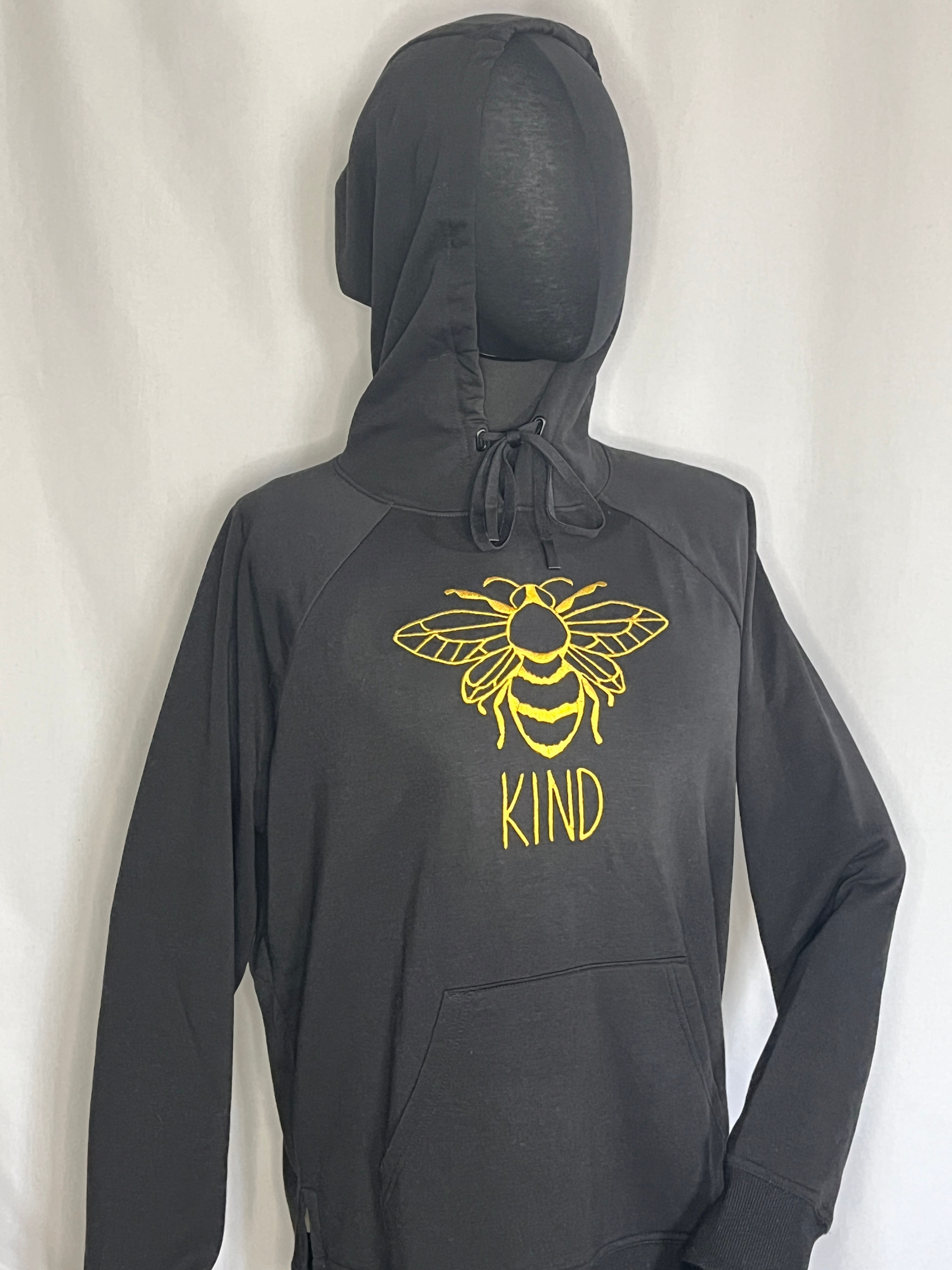 Bee Kind - SZ: L, Black RS Hoodie Sweatshirt