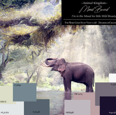 Wild Kingdom Art Board - Elephant
