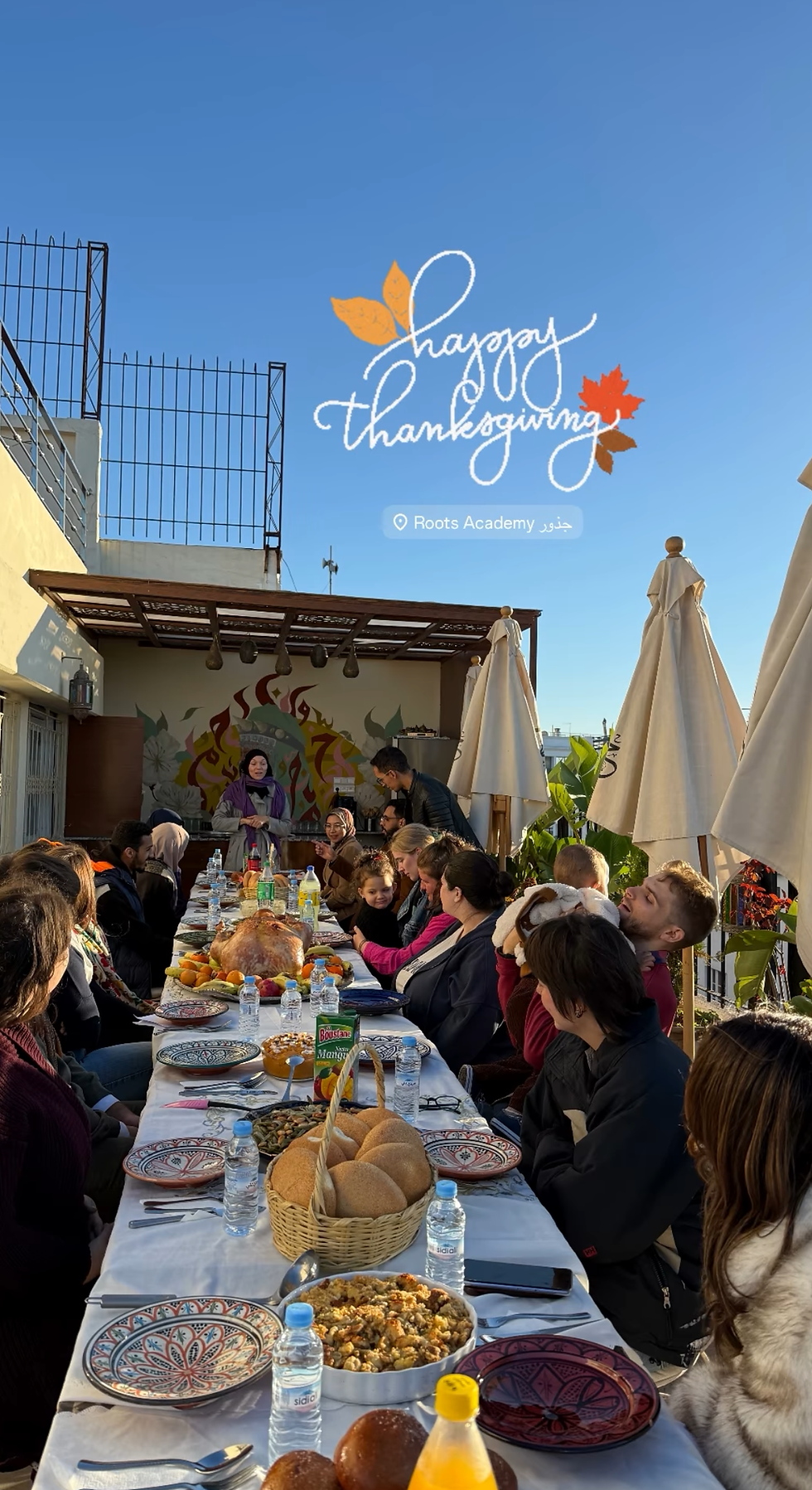 Thanksgiving in Morocco