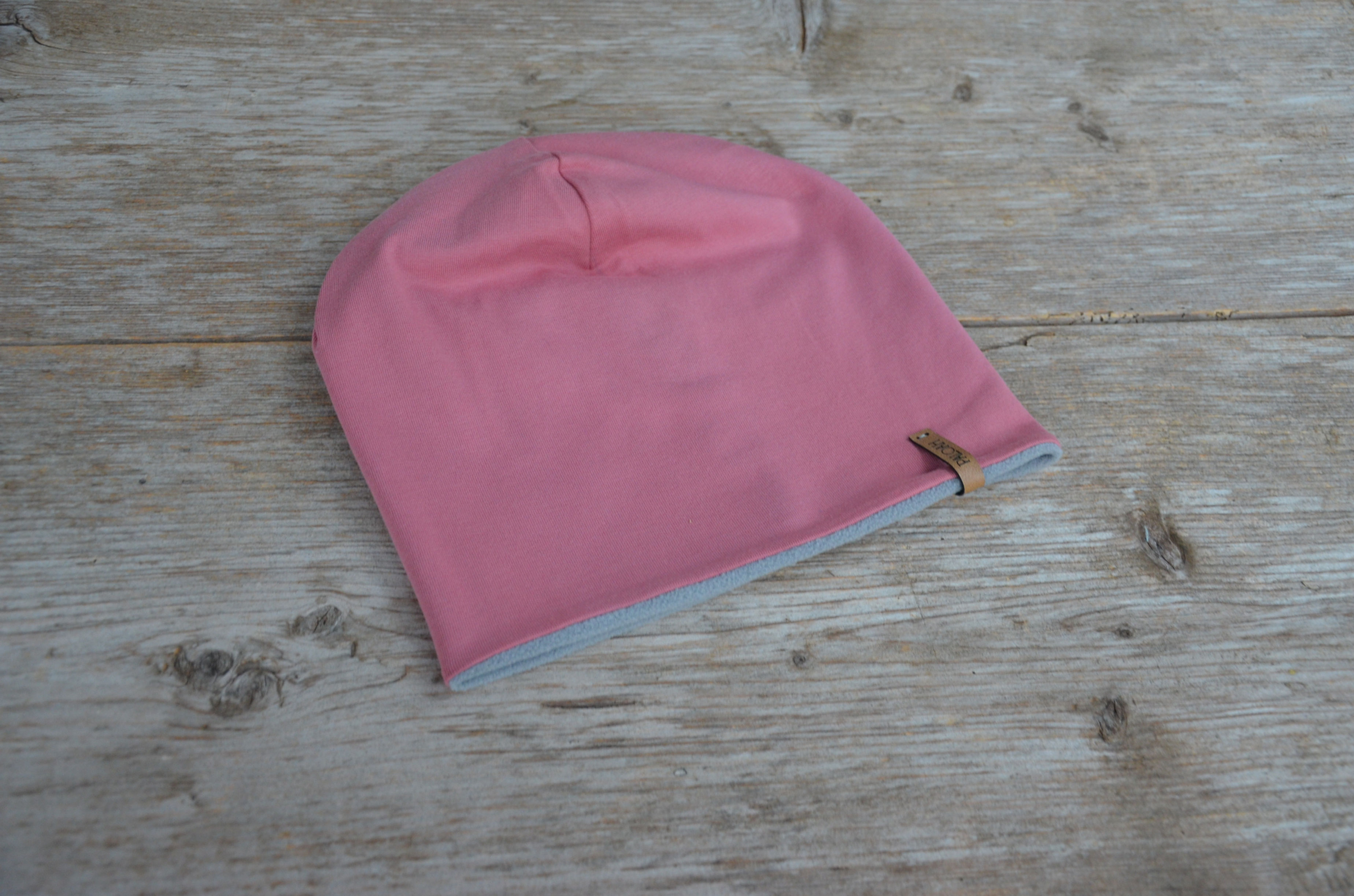 Fleecebeanie altrosa