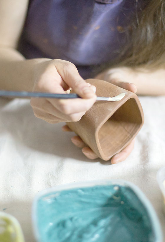 Painting Pottery
