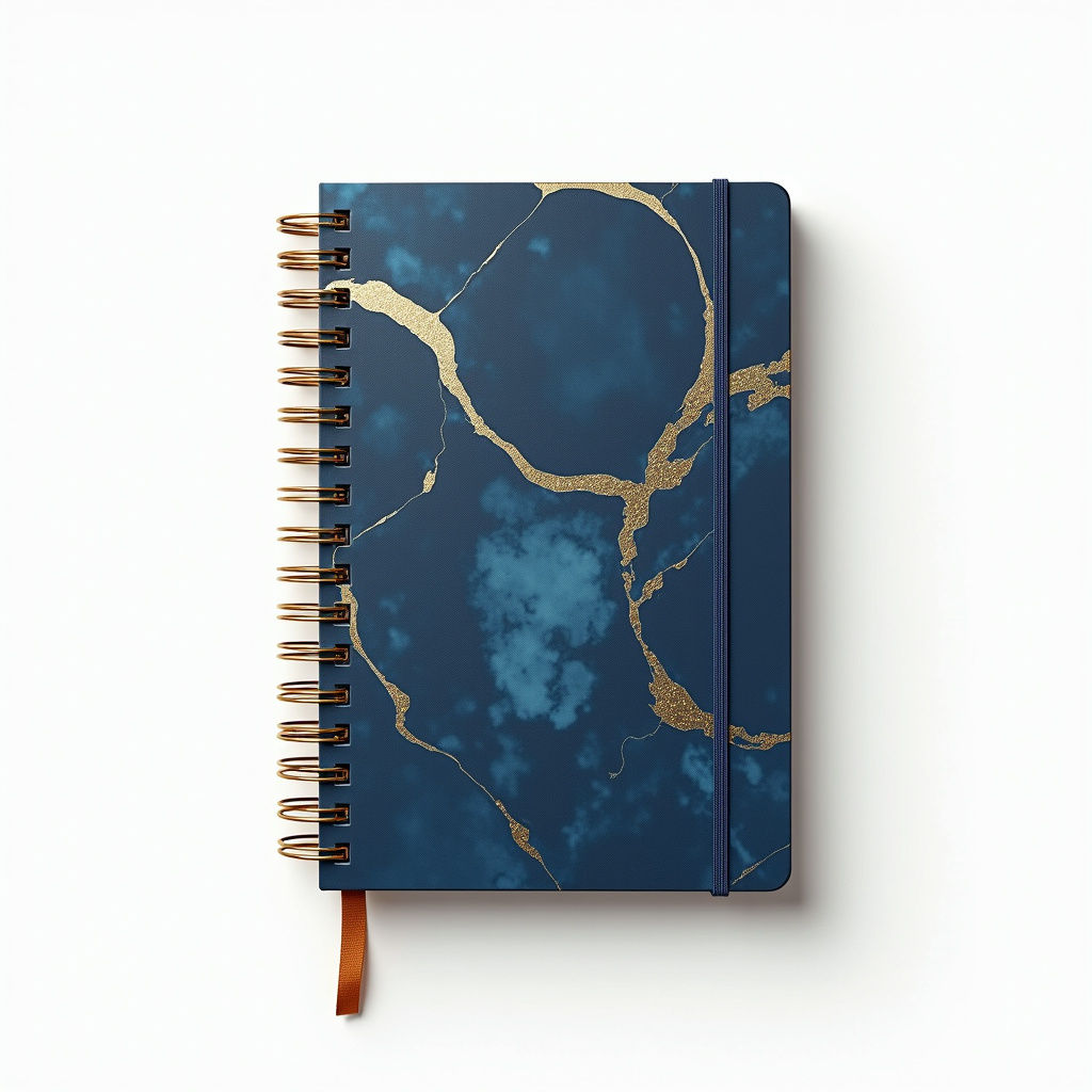 Marbled Cover Notebook