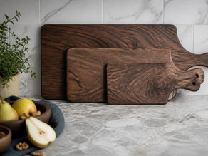 The case for black walnut serving boards