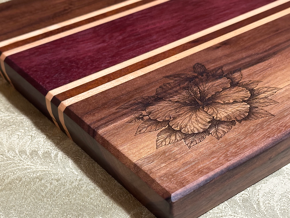 Thumbnail: Premium Heirloom Walnut Cutting Board (14 x 20)