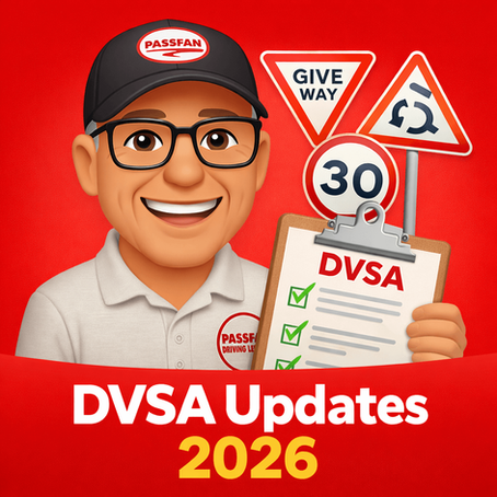 DVSA Updates 2026: Driving Lessons.