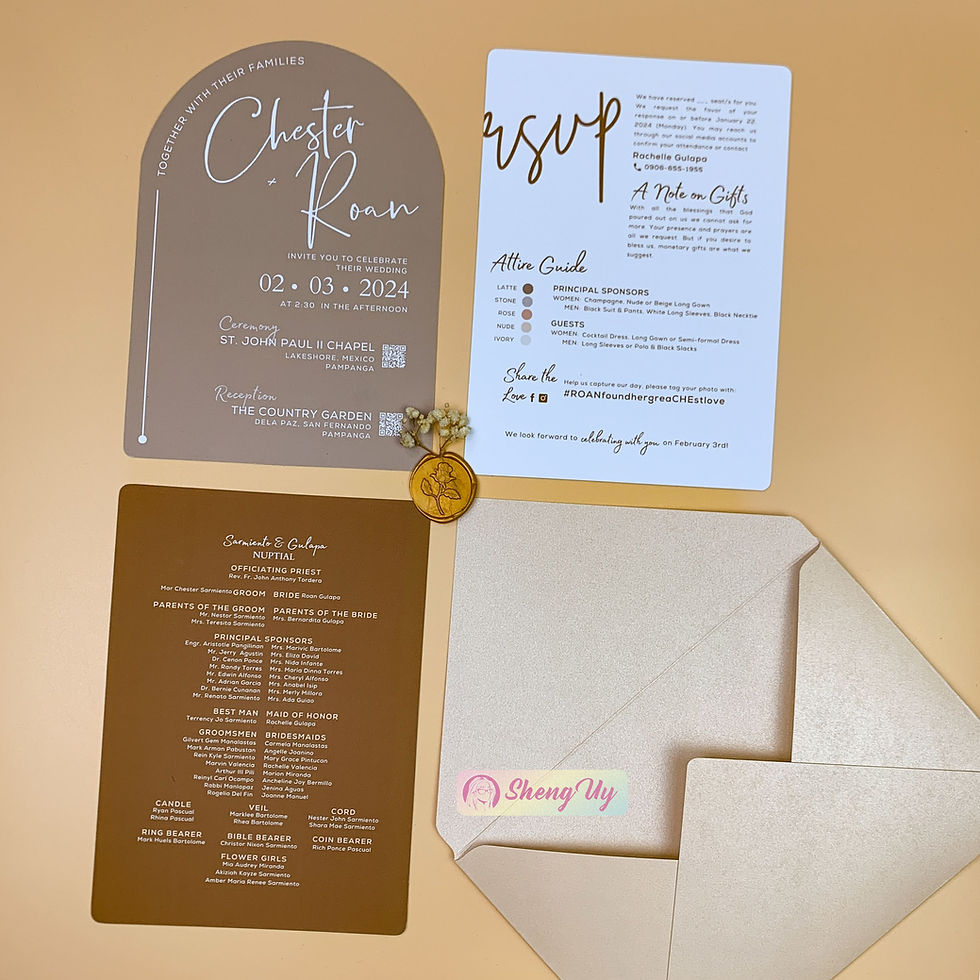Thumbnail: Printed Invitations