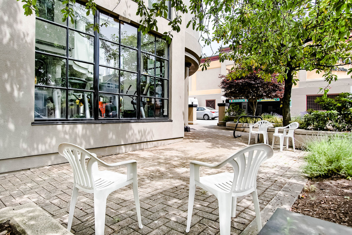 Outdoor Patio Vancouver Gym Near Me Olympus Fitness Centre