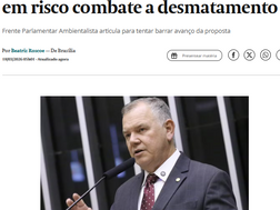 Texto de autoria do deputado Lucio Mosquini (MDB-RO) coloca a sociobiodiversidade brasileira em risco para beneficiar criminosos
