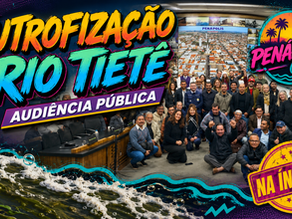 Comissão de Meio Ambiente da Câmara Federal promove Audiência Pública sobre a eutrofização do Rio Tietê, em parceria com a Câmara Municipal de Penápolis (SP)