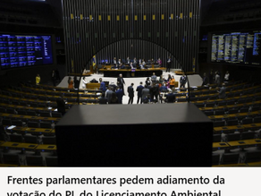 PL da Devastação na pauta da Câmara