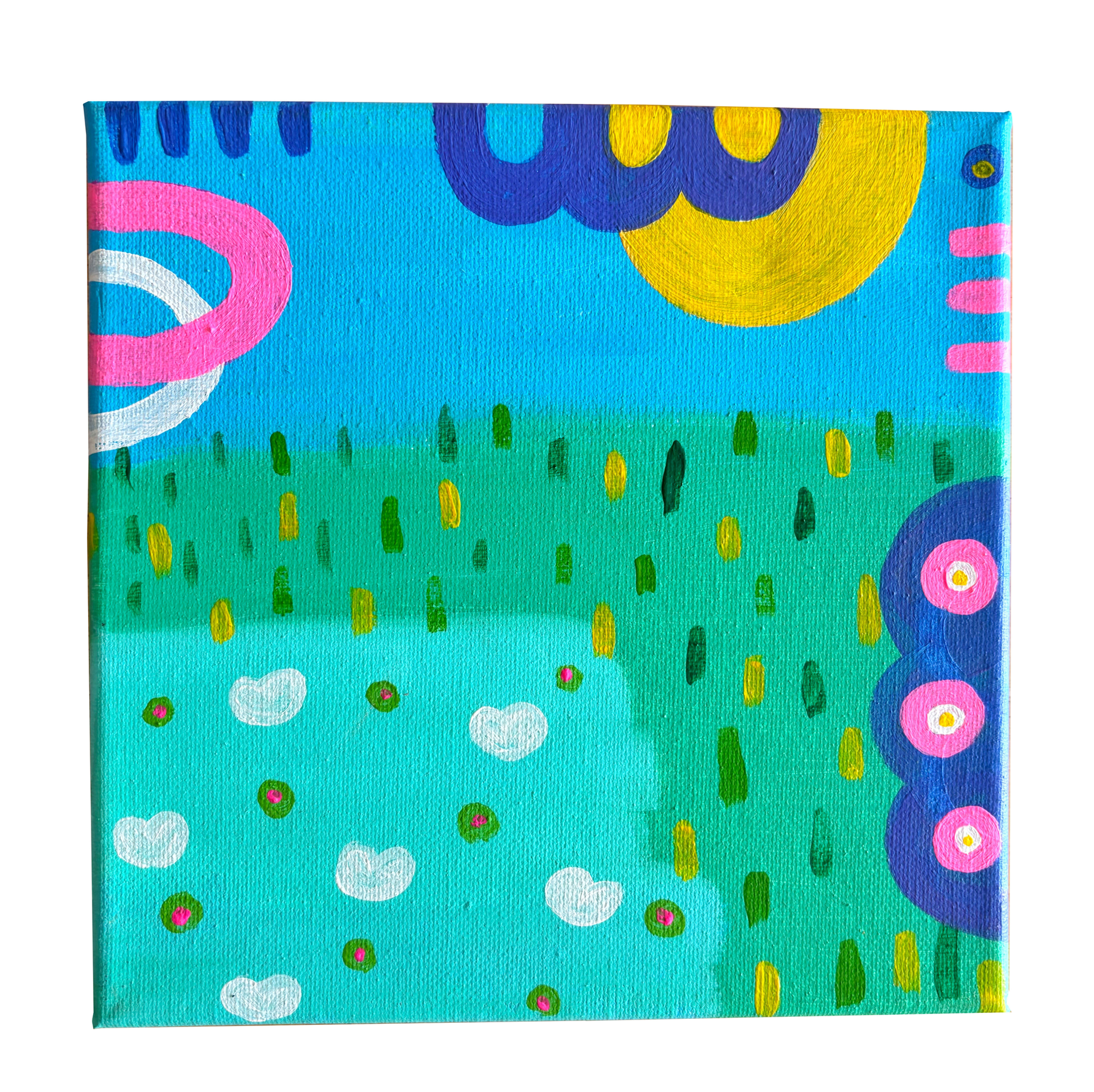 Acrylbild "Primavera"