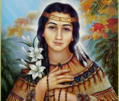 Saint of July - St Kateri Tekawitha