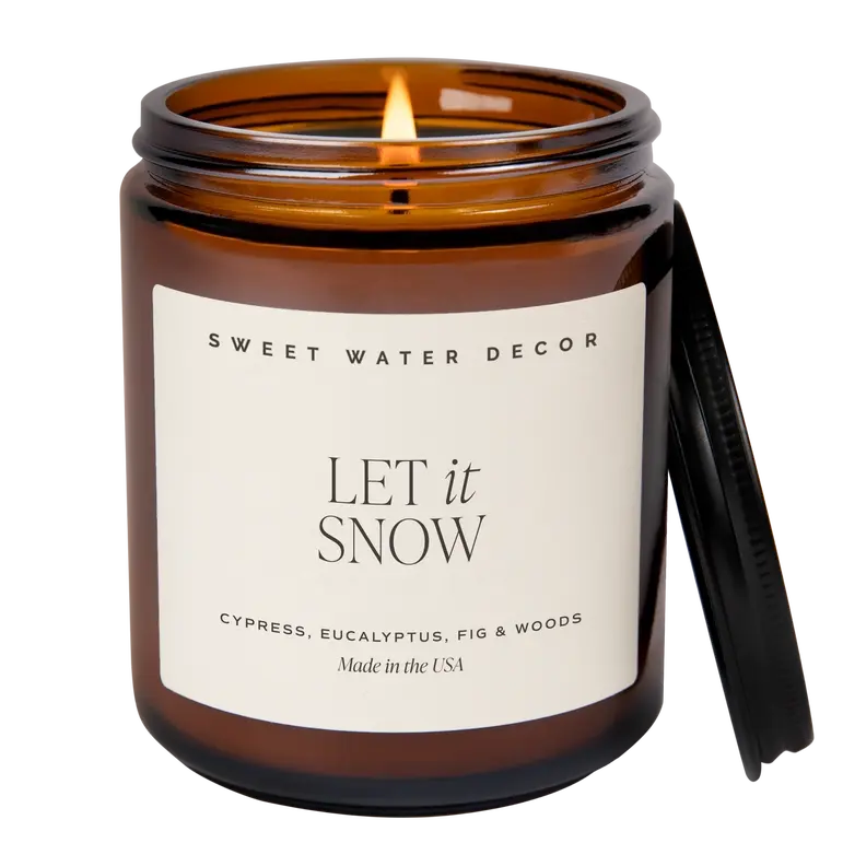 Thumbnail: Let It Snow Candle | Sweet Water Decor