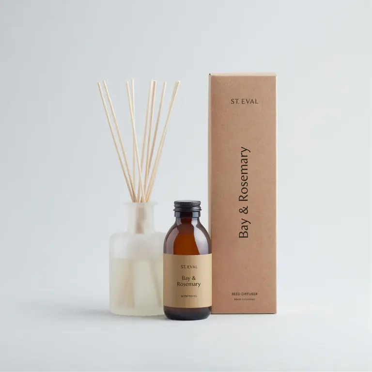 St Eval | Bay & Rosemary Reed Diffuser