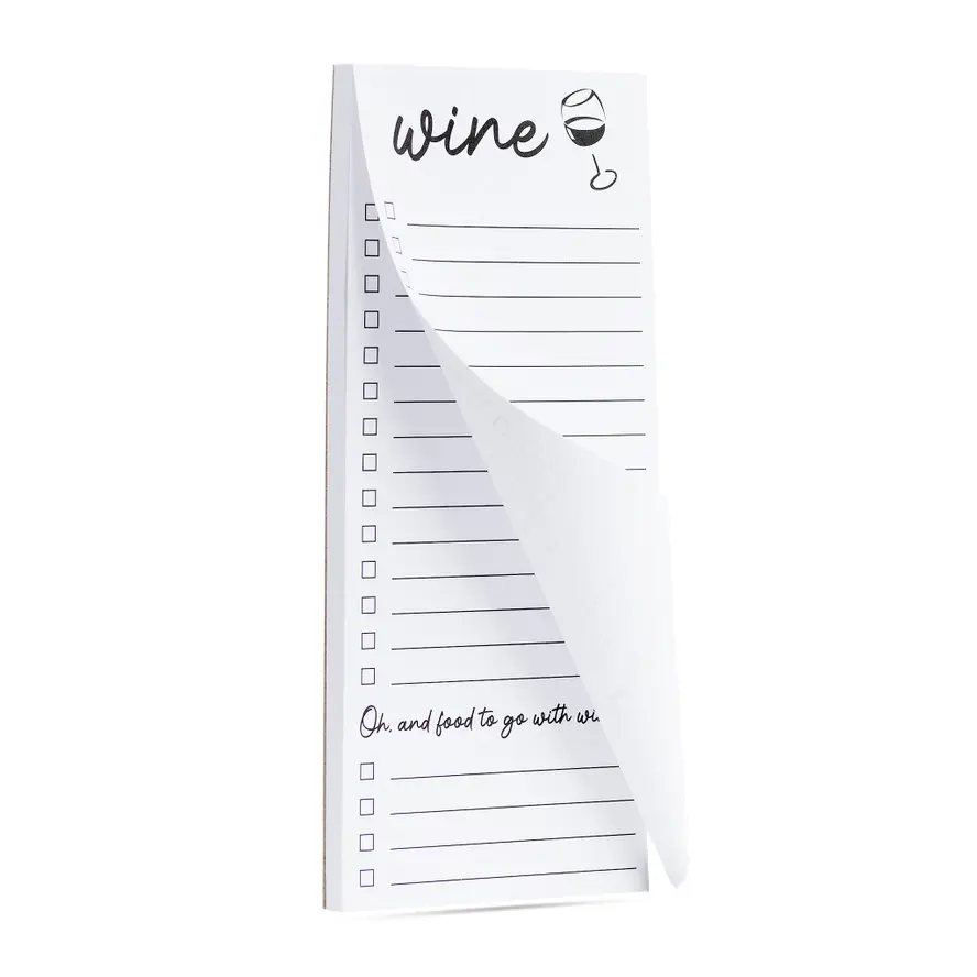 Ellembee Gifts Wine List Pad