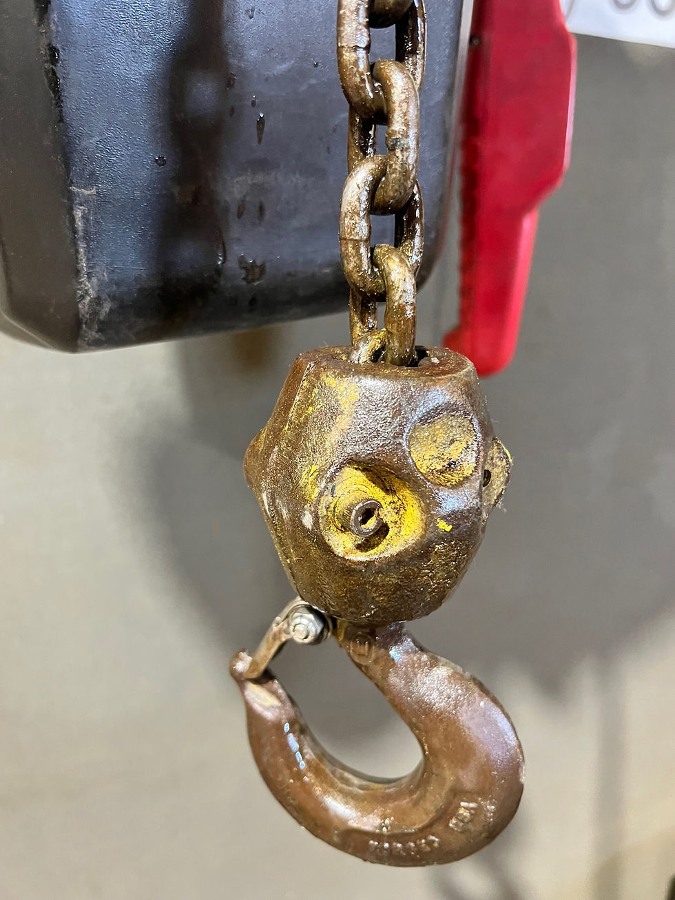 Thumbnail: Yale 1/2 Ton Electric Chain Hoist, Model: YJL1016-1 , 11 FT Lift, 230/460-3-60V
