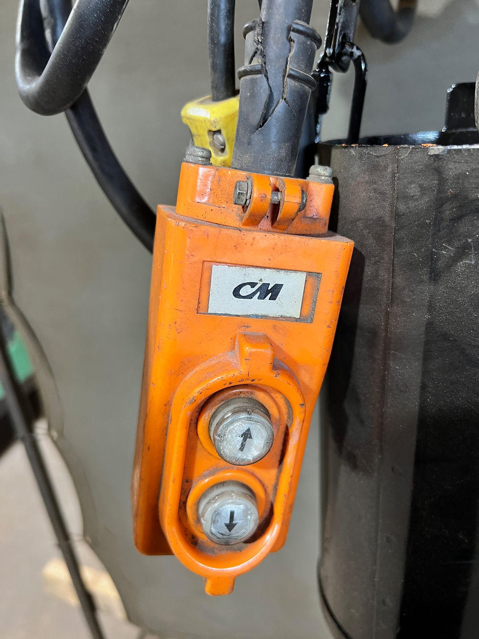 Thumbnail: CM 1/2 Ton Electric Chain Hoist, Model: F, 10 FT Lift, 115-1-60V Single Phase