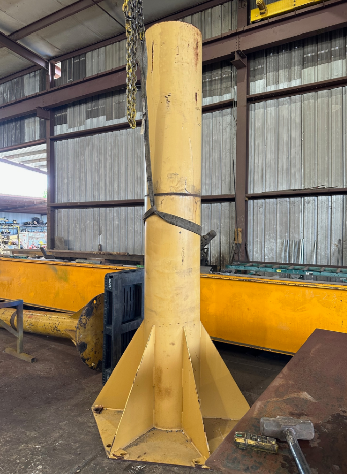 Thumbnail: Gorbel 2 Ton Freestanding Base Mounted Jib Crane, 17'-0" Span x 14'-0" HUB