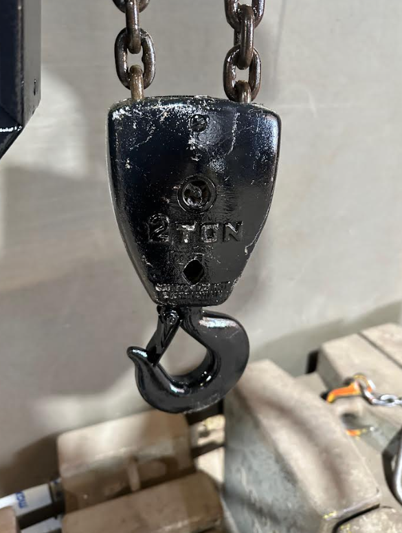 Thumbnail: Budgit 2 Ton Electric Chain Hoist w/ Motorized Trolley, 10 FT Lift, 230/460V