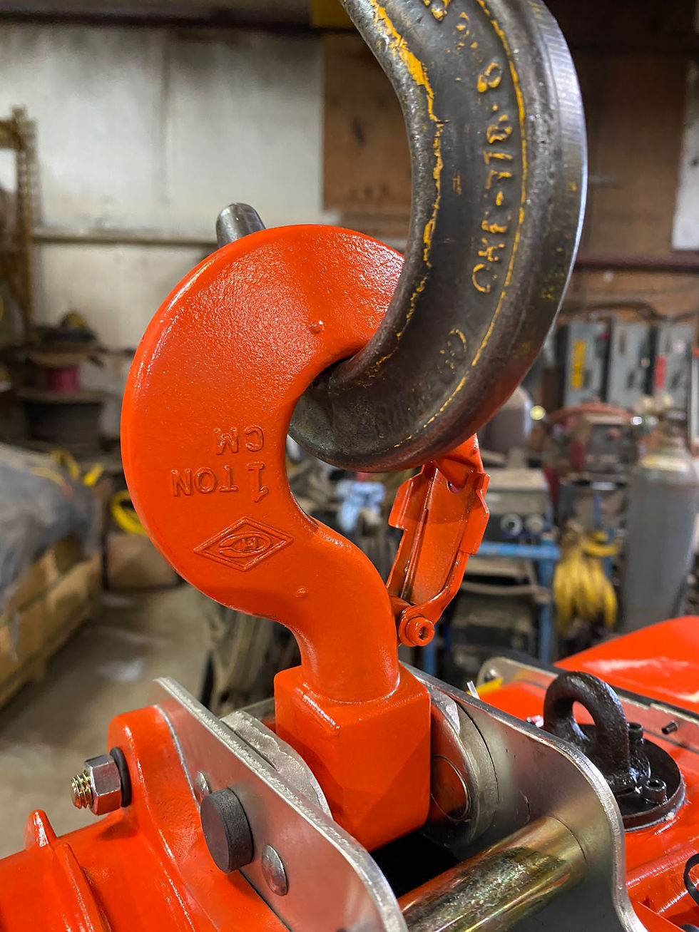 Thumbnail: Black Bear 1 Ton Electric Chain Hoist, Model: YSL-100, 230/460V
