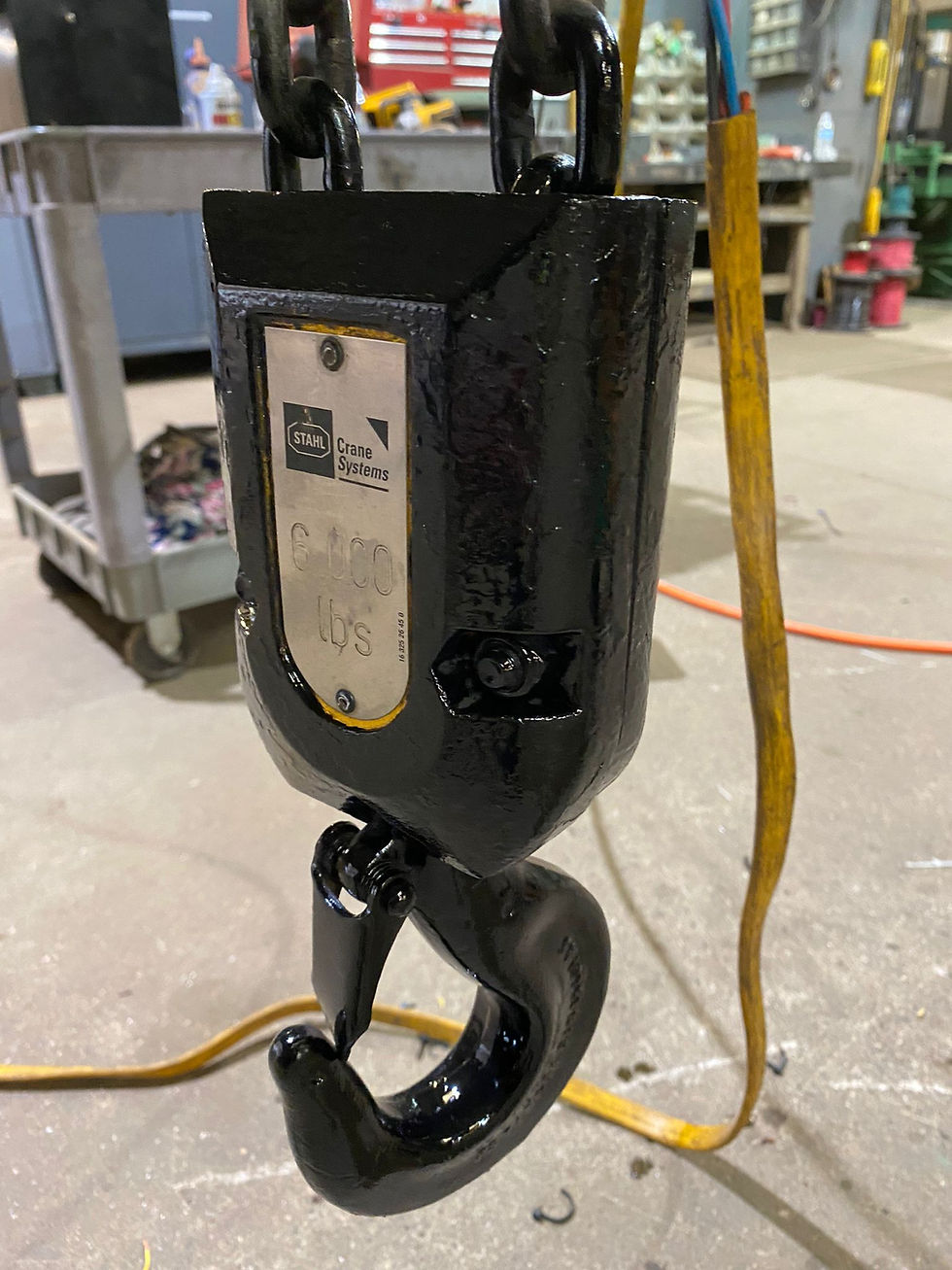 Thumbnail: Stahl 3000 lb. Model: ST 3016 Electric Chain Hoist, 10 FT, 460V