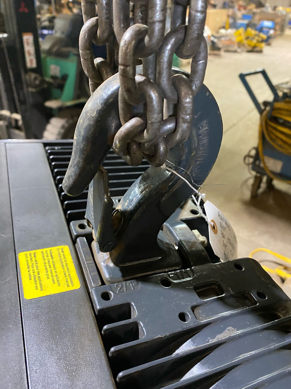 Thumbnail: Konecrane 1 Ton Electric Chain Hoist, Model: XN10100010P16S1C, 13 FT Lift, 460V