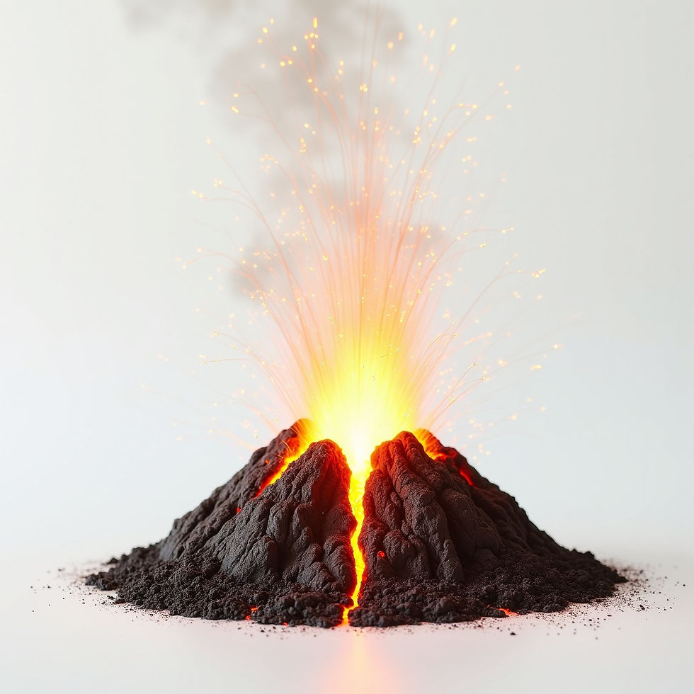 Crackling Volcano