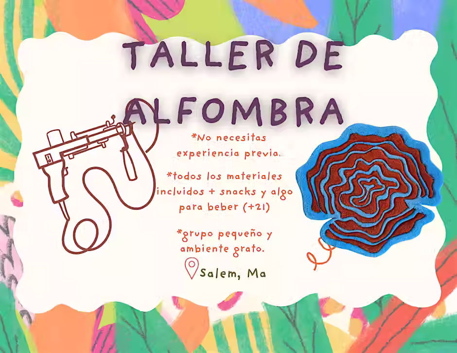 Taller de Alformbras (Rug Tufting)