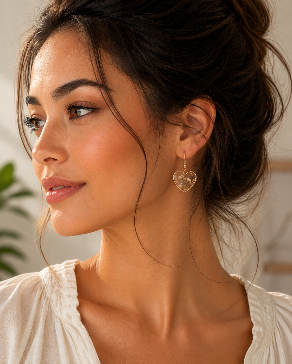Heart Of Gold Earrings