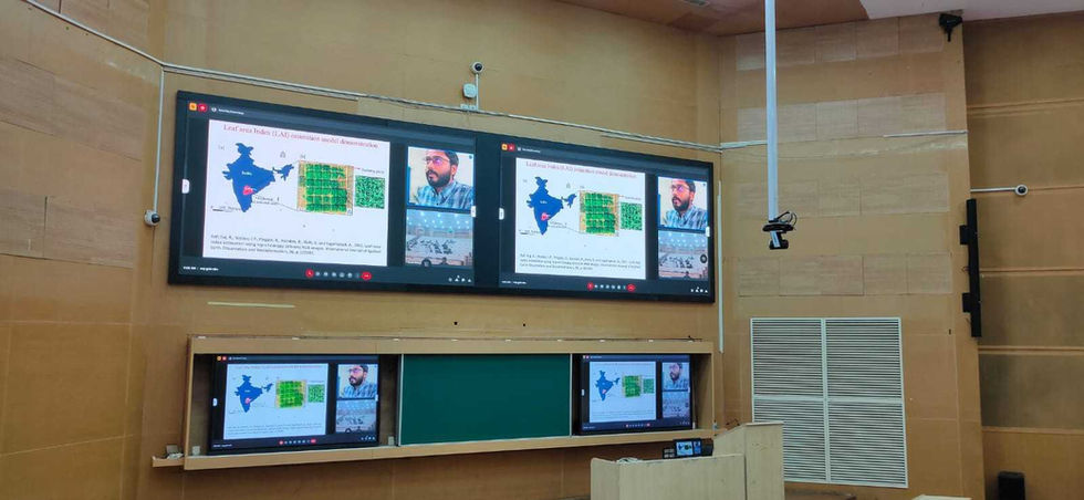 Took a half-semester course at CSRE, IIT Bombay on drone-based precision agriculture