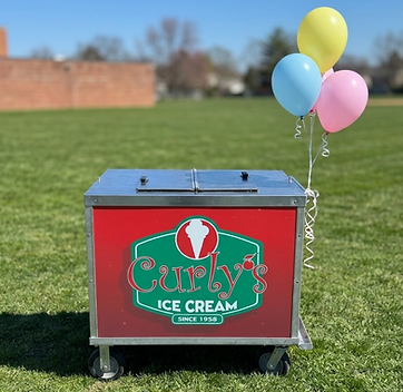 Full Service Ice Cream Catering Cart