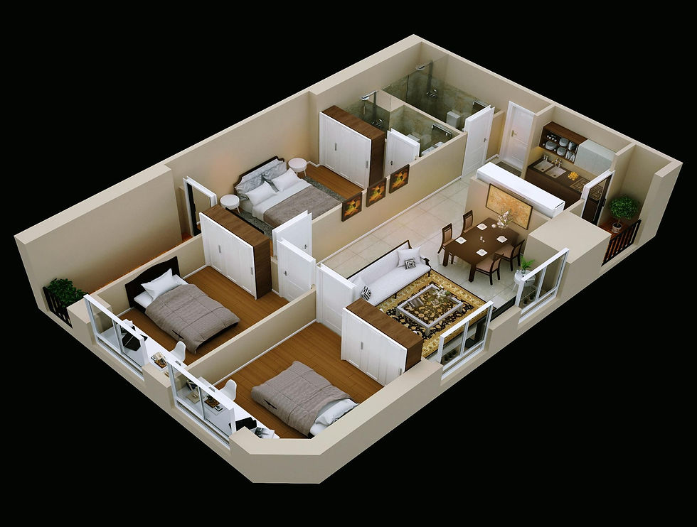 mặt bằng tổng thể icid complex