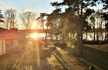 Sonnenuntergang Zeuthener See Events, Feiern, Bankett, Seminar & Konferenzen im Waldhotel am See Berlin bei Brandenburg