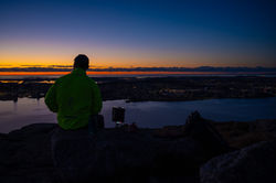 Photos taken on our hike to Lifjell