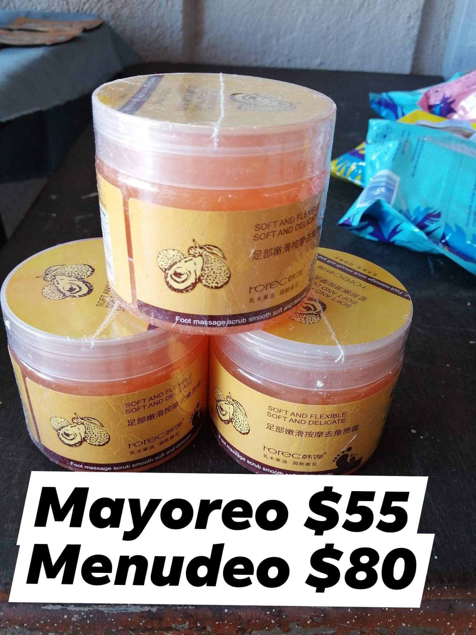 Exfoliante de pies ROREC