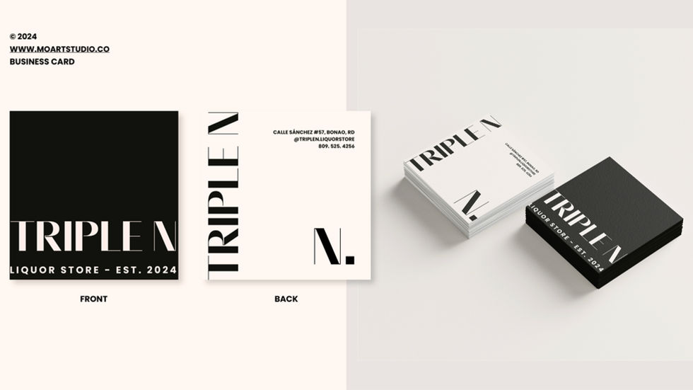TRIPLE N — VISUAL IDENTITY DESIGN