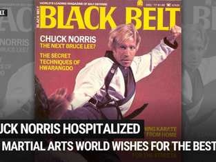 Martial Arts Icon Chuck Norris Hospitalized