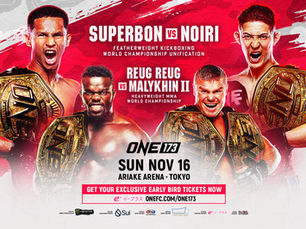 ONE Championship Main Event & Co-Main Event Announced: ONE 173