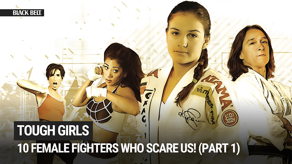10 Female Fighters Who Scare Us! (Part 1)