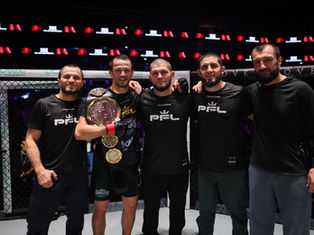 PFL Pound-for-Pound King Usman Nurmagomedov Reigns Supreme at PFL Road to Dubai, Defeats Alfie Davis to Retain PFL Lightweight World Title