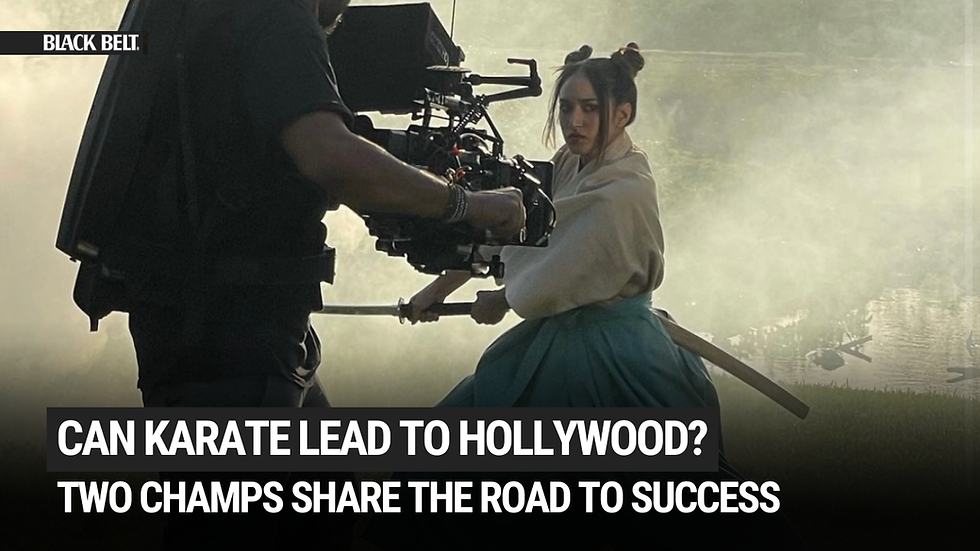 How Two Sport Karate Champions Are Opening Hollywood's Doors for Martial Artists