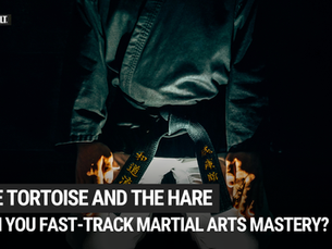 The Tortoise and the Hare: Can You Fast-Track Martial Arts Mastery?
