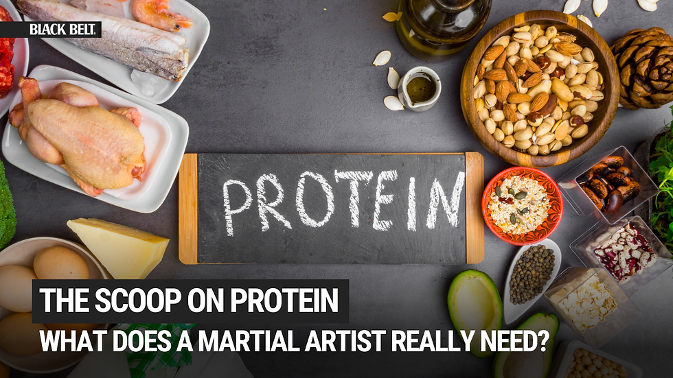 The Scoop on Protein: How Much Does a Martial Artist REALLY Need?