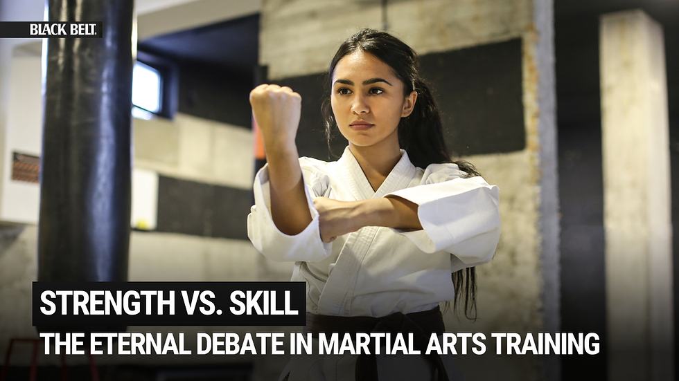 Strength vs. Skill: The Eternal Debate in Martial Arts Training