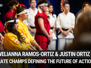 On the Road With Justin Ortiz & Jewelianna Ramos-Ortiz: Karate Champs Shaping the Future of Action Movies