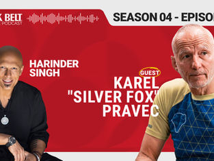 The Black Belt Podcast with Harinder Singh Sabharwal - Karel "Silver Fox" Pravec - Season 4 Ep. 9
