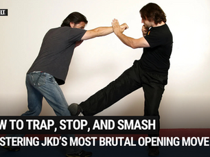 How to Trap, Stop, and Smash: Mastering JKD’s Most Brutal Opening Move