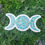Thumbnail: Plant Triple Moon Vinyl Sticker