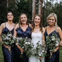 Alana and her bride tribe
