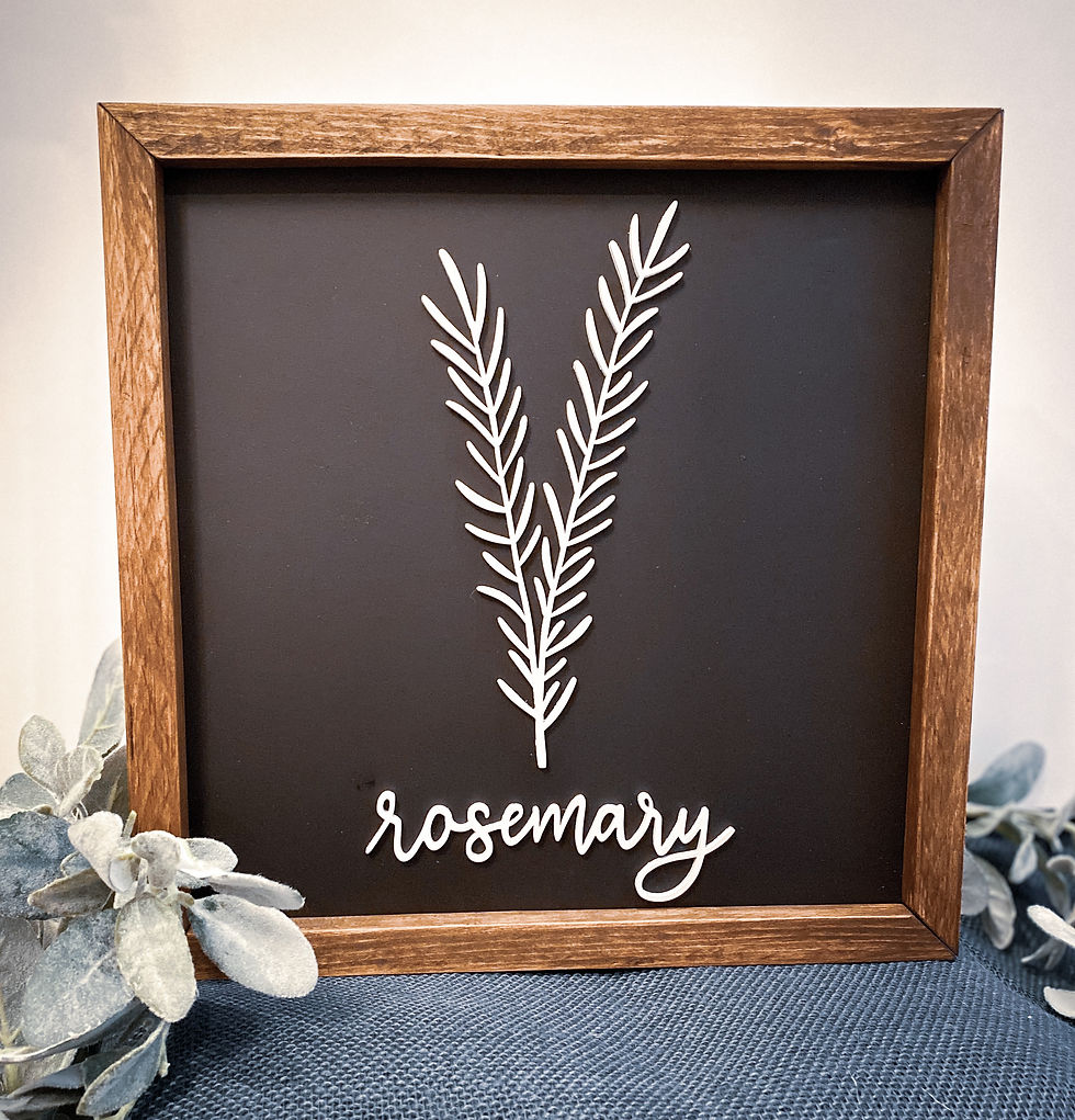 Thumbnail: Fresh Herb Sign